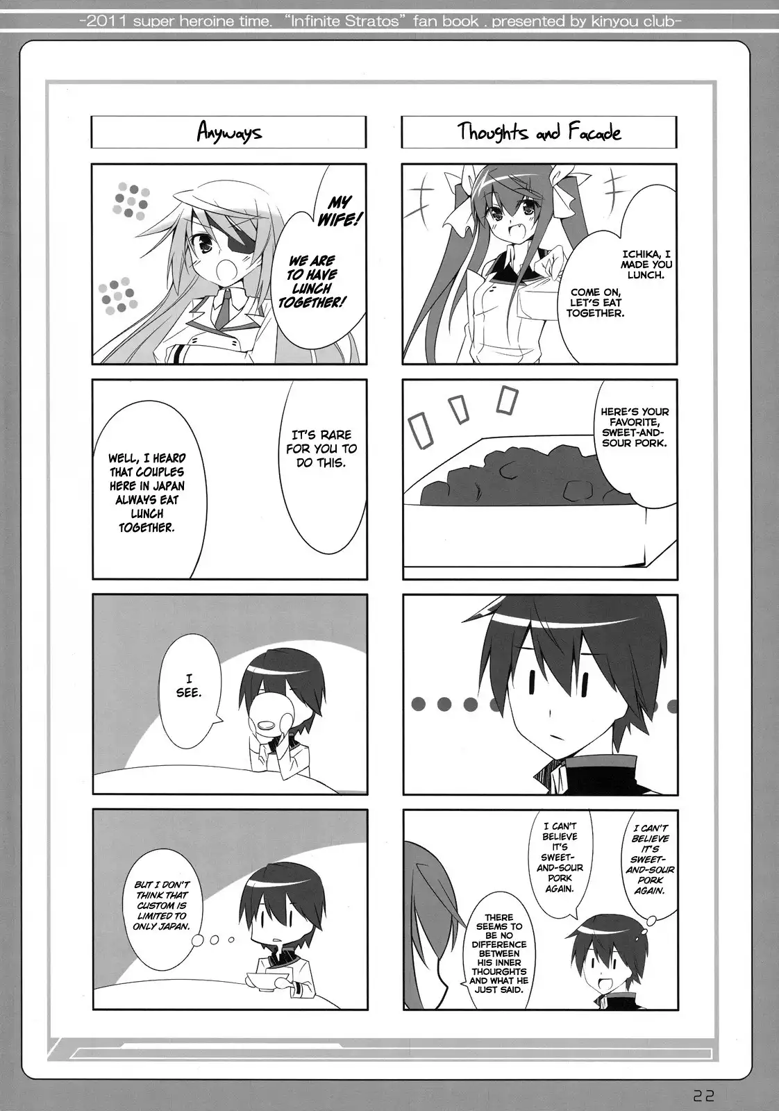 Infinite Stratos - Infinite Strike (Doujinshi) Chapter 0 21